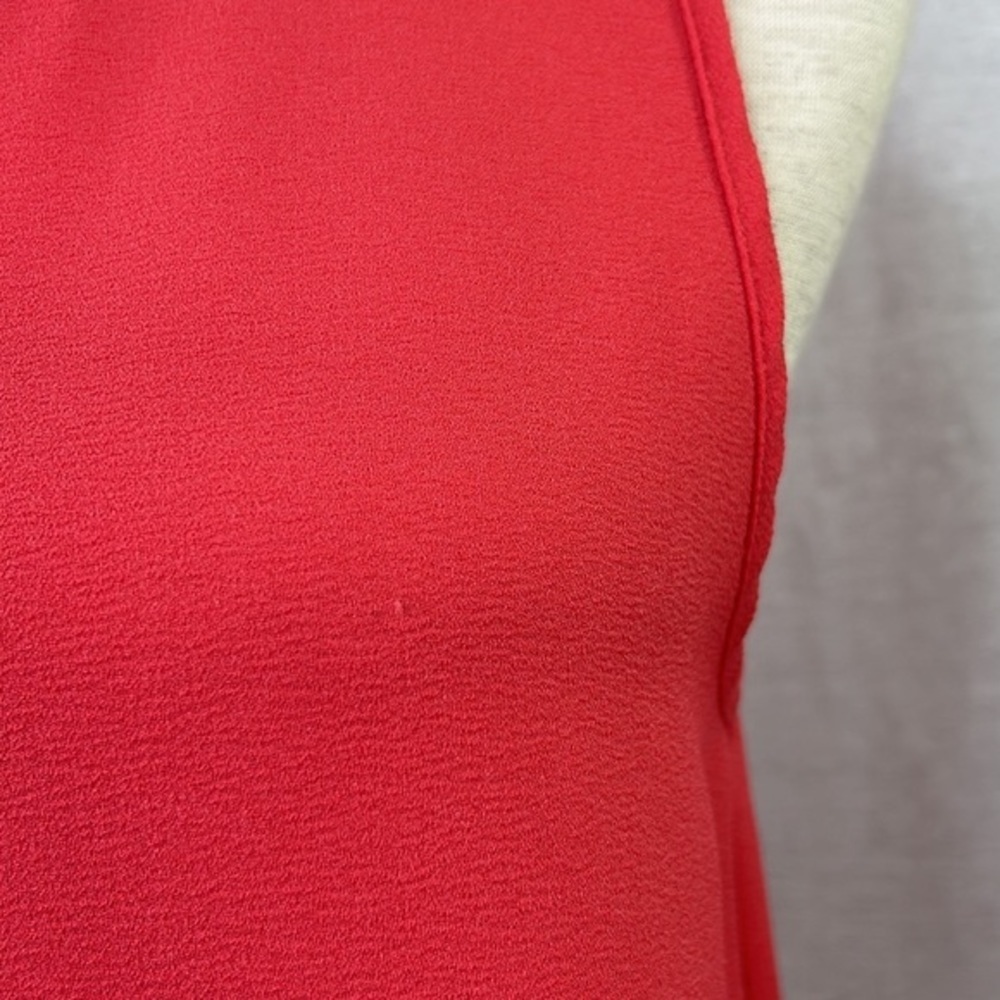 EVERLY Women’s Pink White Scalloped Hem Tank Top Sz S - Picture 7 of 8